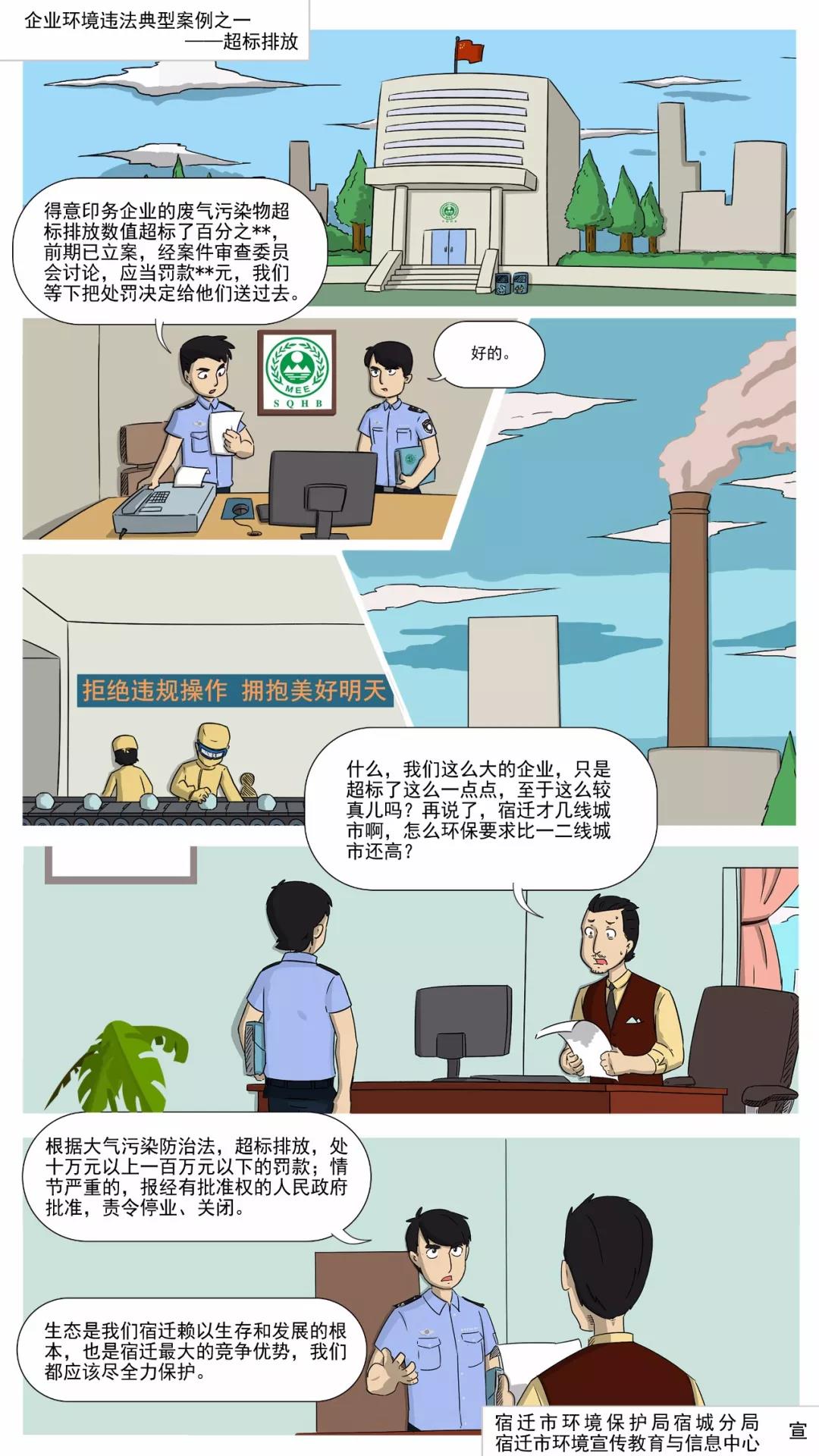 環保局用漫畫解讀：常見的企業環境違法行為有哪些？